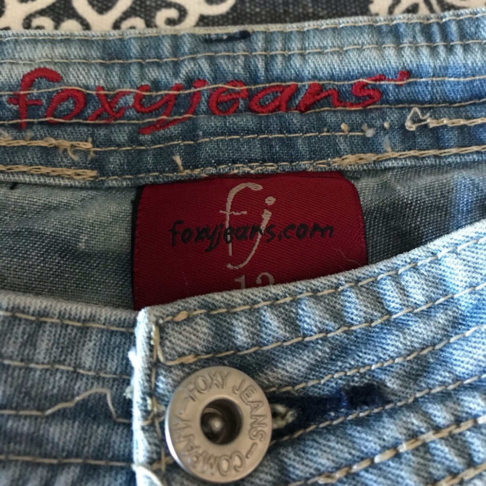 Foxy Jeans Cropped wide leg